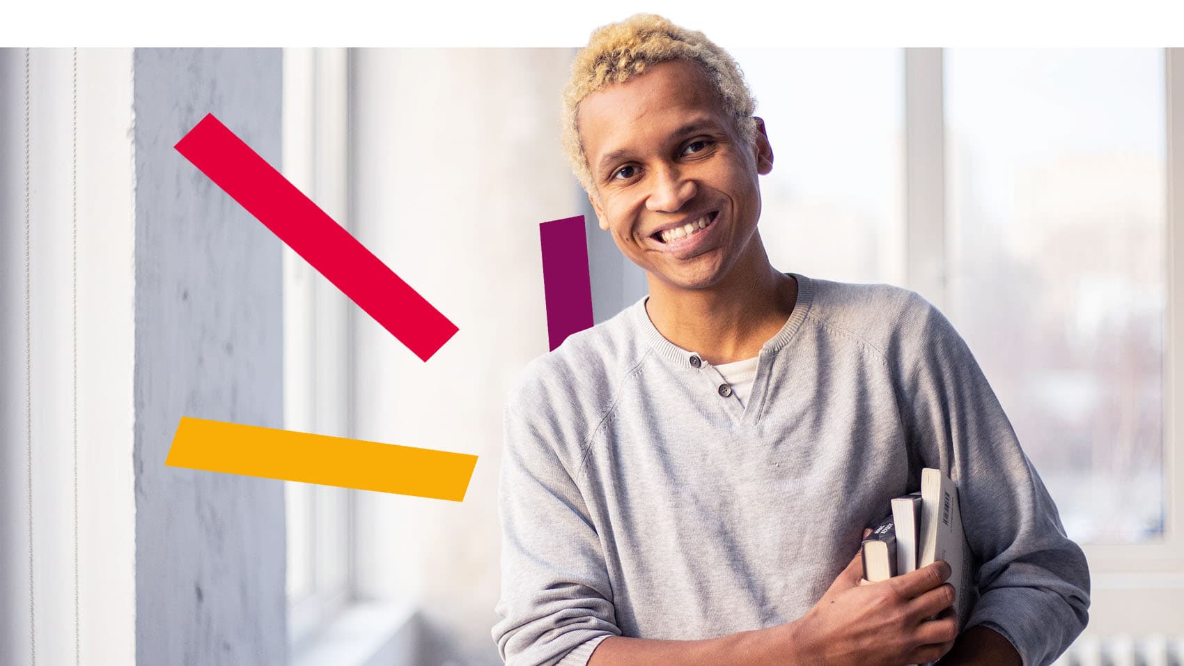 Angestellter nutzt den Mitarbeiter-Selfservice